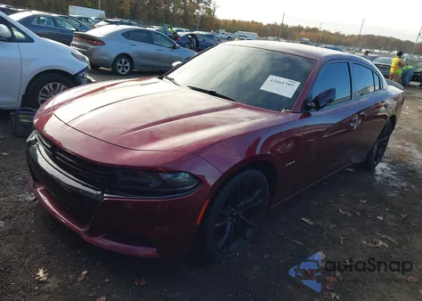 2018 Dodge Charger R/T Rwd z USA, uszkodzony, nr VIN 2C3CDXCT4JH180178